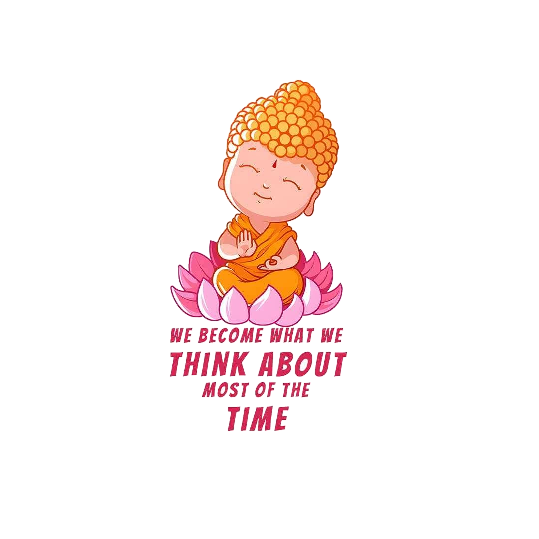 We Become What We Think About Most Of Time Sticker
